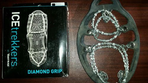 2 sets. Ice trekkers Dimond grip  traction device. Size large. Free Shipping.
