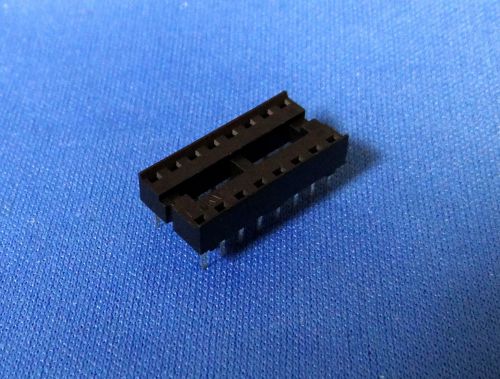IC Sockets, 16 Pin DIP .3&#034; low profile soldertail, Quantity of 15 Sockets