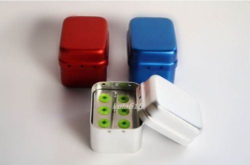 1PC 6-holes dental instrument disinfection box for Sterilization kola
