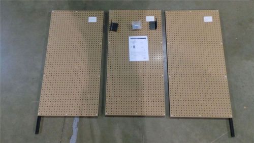 Brand name 72x48 in 575 lb load rating round hole pegboard for sale