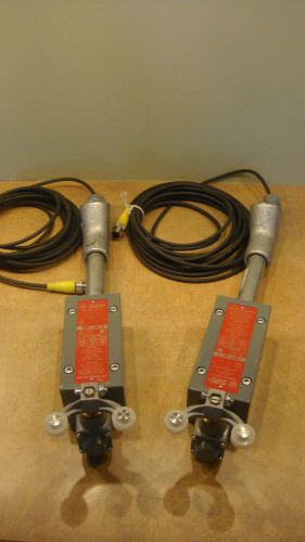 Two Allen Bradley 802X-AM7 Limit Switch Series D NOS with cable