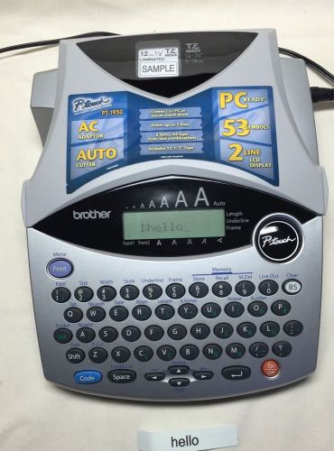 Brother P-Touch PT-1950 Electronic Labeling System