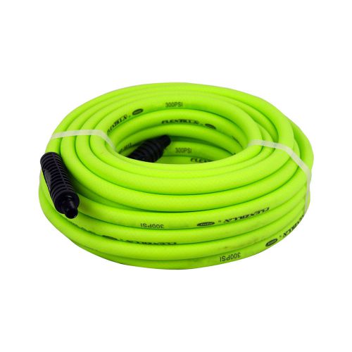 Legacy premium neon green flexzilla air hose 3/8&#034; x 50&#039;  300 psi won&#039;t kink for sale