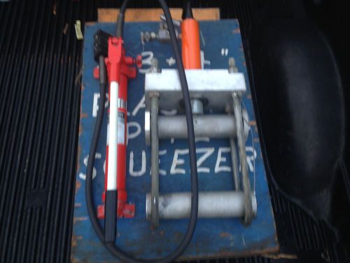 Blackhawk Hydraulic Pipe Squeeze Shut Off tool Line 2 to 4&#034; 10 ton