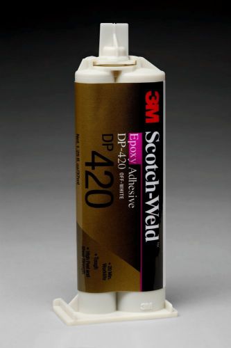 3m scotch-weld epoxy adhesive dp420 duopak, 1.25 fl oz off-white for sale