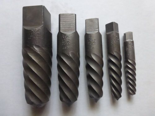ACE Bolt/Screw Extractors #10, 9, 8, 7 and 6, Made in USA