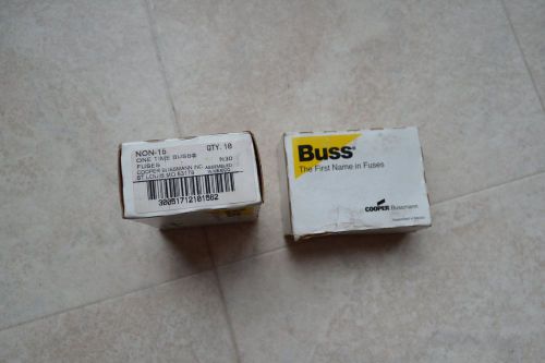 New Lot of 19 Fuses Box Buss 15A Non-15 amp 250V or less K5 Fuses- LOW SHIPPING!