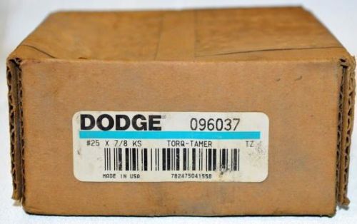 096037 #25 x 7/8 KS Torq-Tamer - New in box, by Dodge