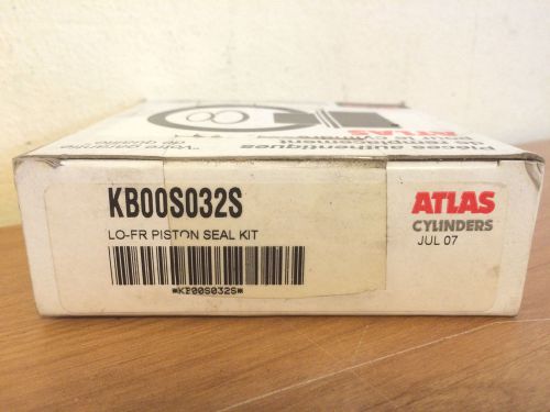 Nib genuine atlas cylinders kb00s032s low friction piston seal kit for sale