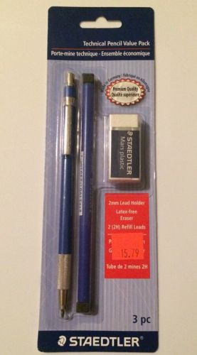 Staedtler Technical Mechanical Pencil Value Pack, 3 Items per Pack, NEW!