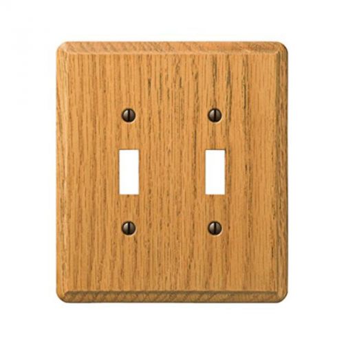 2 toggle light oak contemporary wall plate american tack 901ttl 070686576809 for sale
