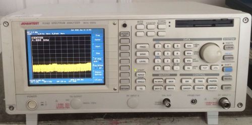 Advantest R3162 Spectrum Analyzer 9 kHz to 8 GHz with 30 Hz RBW, Oven Timebase