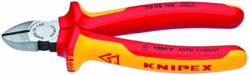 Knipex KNIPEX 70 08 160 SBA 1,000V Insulated Diagonal Cutters