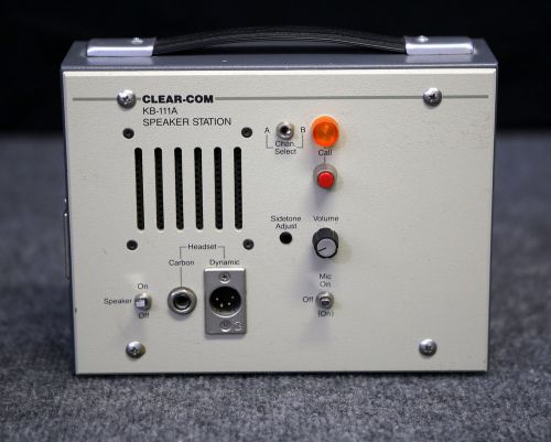 Clear Com KB-111A Speaker Station