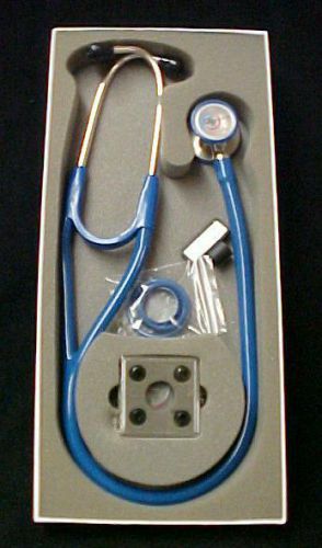 Grx medical cd-29 advanced elite cardiology stethoscope caribbean blue new for sale