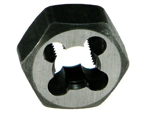 Drillco 3350E Series Carbon Steel Hexagon Rethreading Die, Uncoated (Bright)