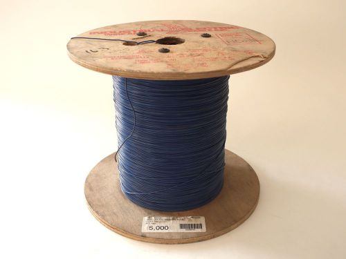 22 AWG STRANDED UL 1569 TIN PLATED COPPER WIRE, 100 FT, BLUE