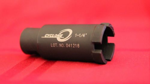 1-1/4&#034;  5/8-11 Thread Cyclone Wet Core Drill Bit New Old Stock.