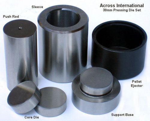 30mm Diameter ID Harden Steel Pellet Press Dry Pressing Die Set
