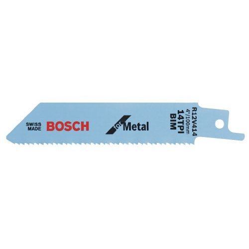 Bosch R12V414 4-Inch 14Tpi Reciprocating Saw Blade, 5-Pack