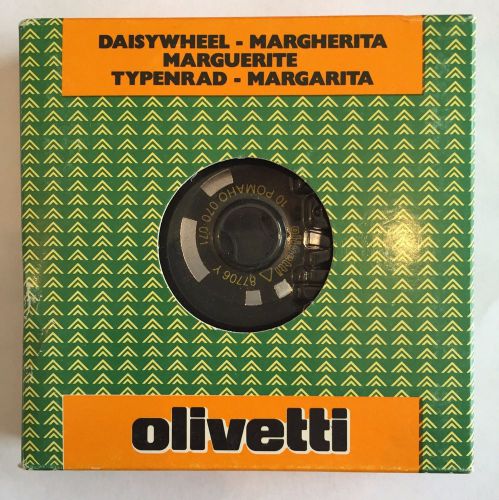 New Olivetti daisy wheel Russian