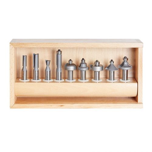 AMS-211 - 11-Piece, 1/2 Inch Shank Carbide Tipped Set