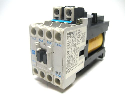 Mitsubishi SD-N11 Magnetic Contactor 3 Pole, 24 Vdc Coil Voltage 20 Amp