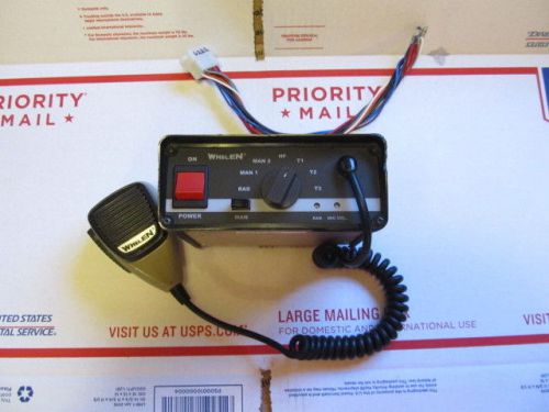 Whelen 295sl100 pa air horn mic radio rebroadcast unit and wiring plug for sale