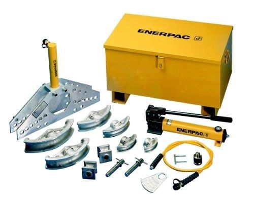 Enerpac stb-101b hydraulic pipe bender set for 1/2&#034; to 2&#034; od pipe, electric-p... for sale