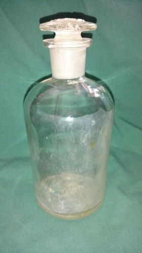 Pyrex 250mL Glass Media Storage Bottle Ground TS-24 with Stopper