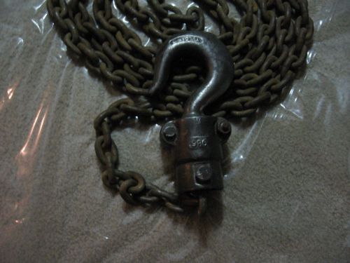 Vulcan 7 Swivel Chain Hoist Hook with Chain // Free Ship