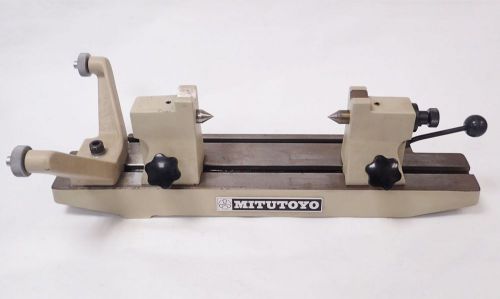 MITUTOYO 967-201 PRECISION MEASURING BENCH CENTER FOR CYLINDRICAL WORKPIECES