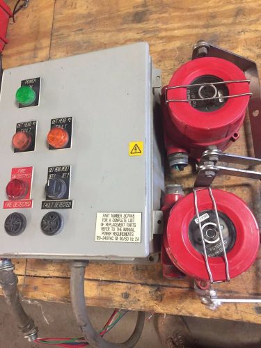 Nordson fire sentry honeywell fs10-r30 powder booth fire detection system tested for sale