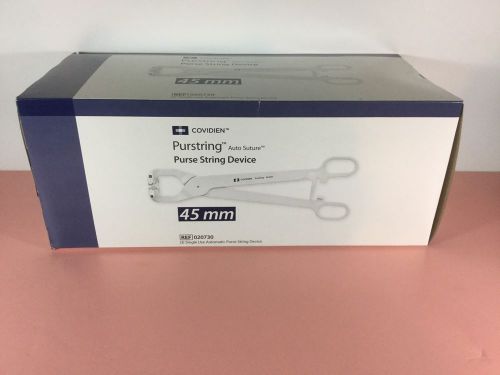 Covidien AutoSuture Purstrig Purse String Device Ref 020730 Exp 04-2020 Box of 3
