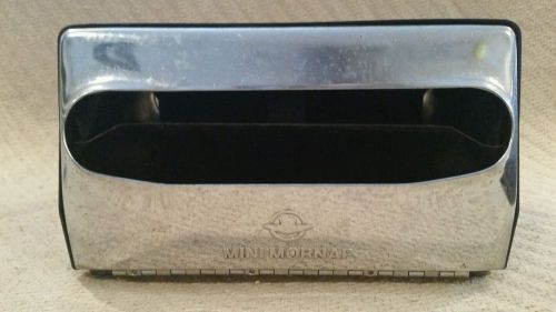 Georgia Pacific Mini Mornap Napkin Holder Dispenser Black &amp; Chrome