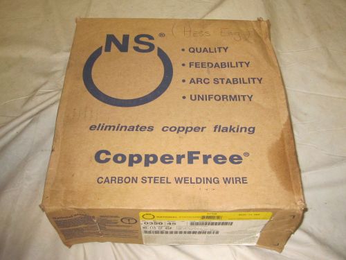 NS - CopperFree - Carbon Steel Welding Wire - NIB - QUality, Feedability, Stable
