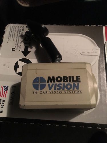 Mobile Vision In Car Video System Camera w/ mount MV201 police dash cam security