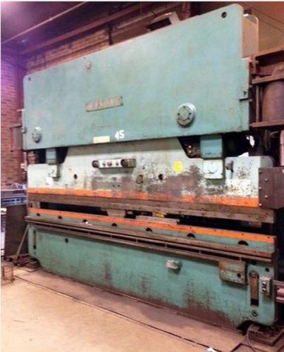 1983 wysong 250 ton press brake fabrication cnc # 7710260 for sale