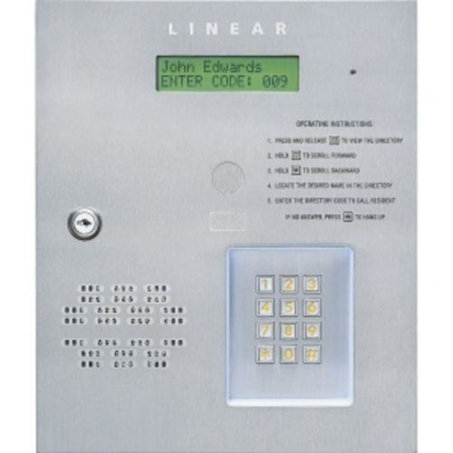 LINEAR Linear Ae-500 Commercial Telephone Entry System