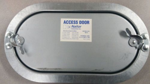 LOT (7) Nailor Industries 12&#034; X 6&#034; Nominal Size Access Door Model 0810 NEW