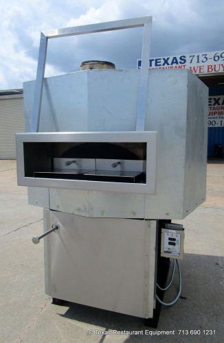 WOODSTONE Mt. Adams 5&#039; Stone Gas Pizza Oven WS-MS-5-GG-NG, Wood Stone