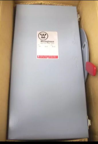Westinghouse 3P 30 Amp 600V Disconnect Safety Switch Nema 3R RHUN361