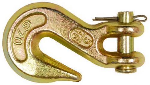 G70 5/16&#034; clevis grab hook w/ coller pin 8 pcs for sale