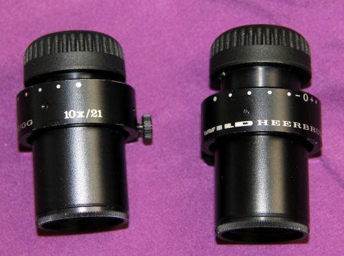 WILD 10x one pair of lenses