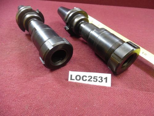 LOT OF 2 CAT40 COMPRESSION TAPPING HOLDERS 45MM-VF-12542   LOC 2531