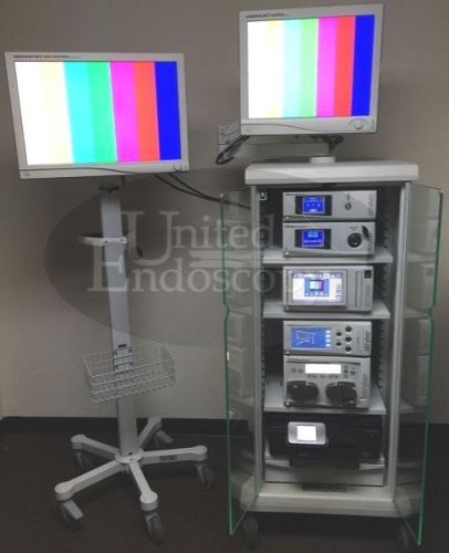 Stryker - 1288 hd video arthroscopy tower system - endoscope, endoscopy for sale