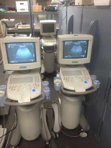 2006 Siemens Sonoline G20 - 3 Systems with probes.