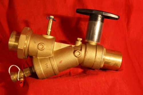 Fdi pn 25, 400 wwp automatic balancing 2&#034; valve flow regulator &amp; union 25 gpm for sale