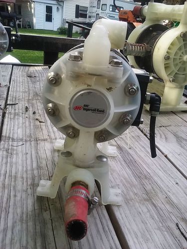 Ingersoll rand aro pd05p-ars-paa-b dbl diaphragm pneumatic pump 100 psi 1/2 in for sale