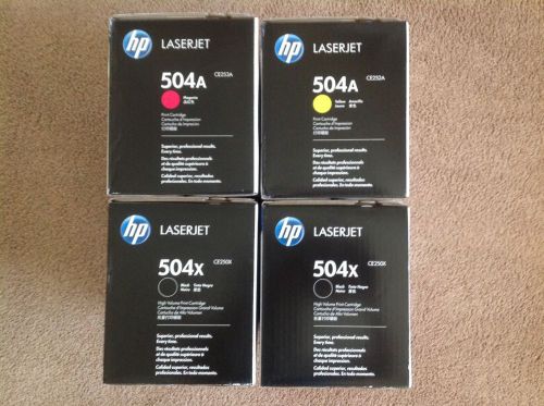 Hp ce250x 504x magenta for sale